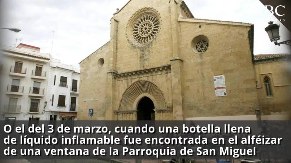 ¿Qué está pasando con las pintadas en las iglesias de Cófdoba?
