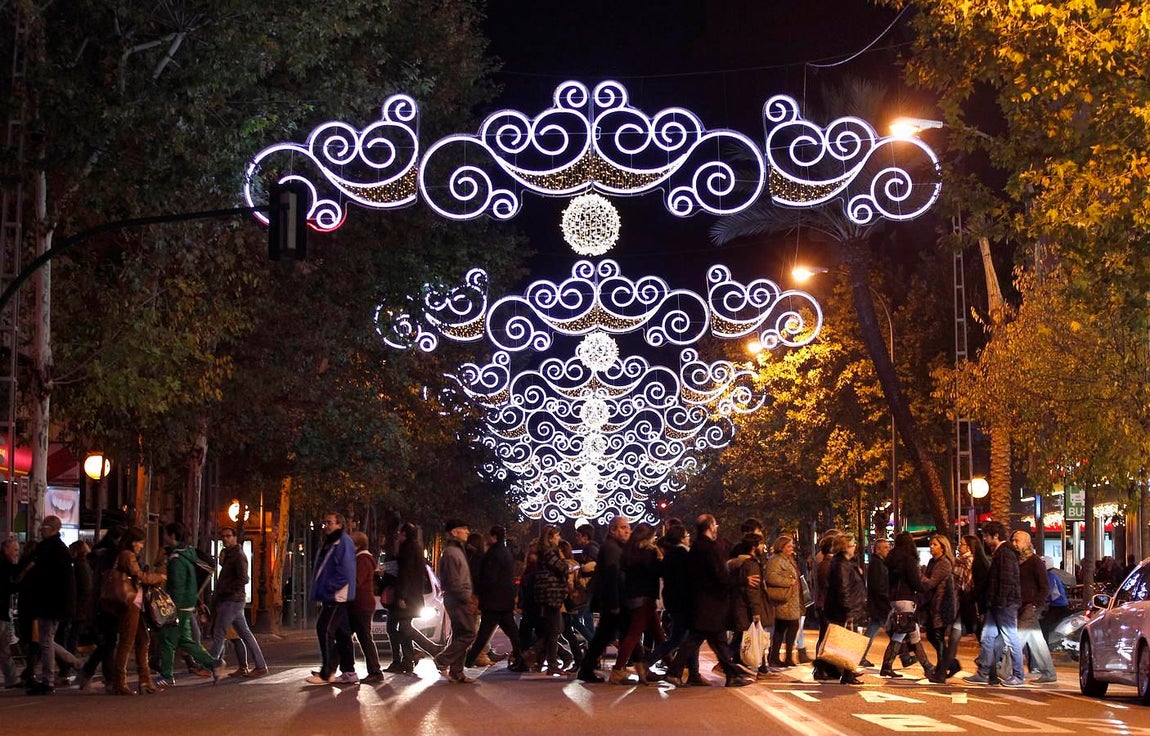 Disfruta de las mejores imágenes del arranque de la Navidad