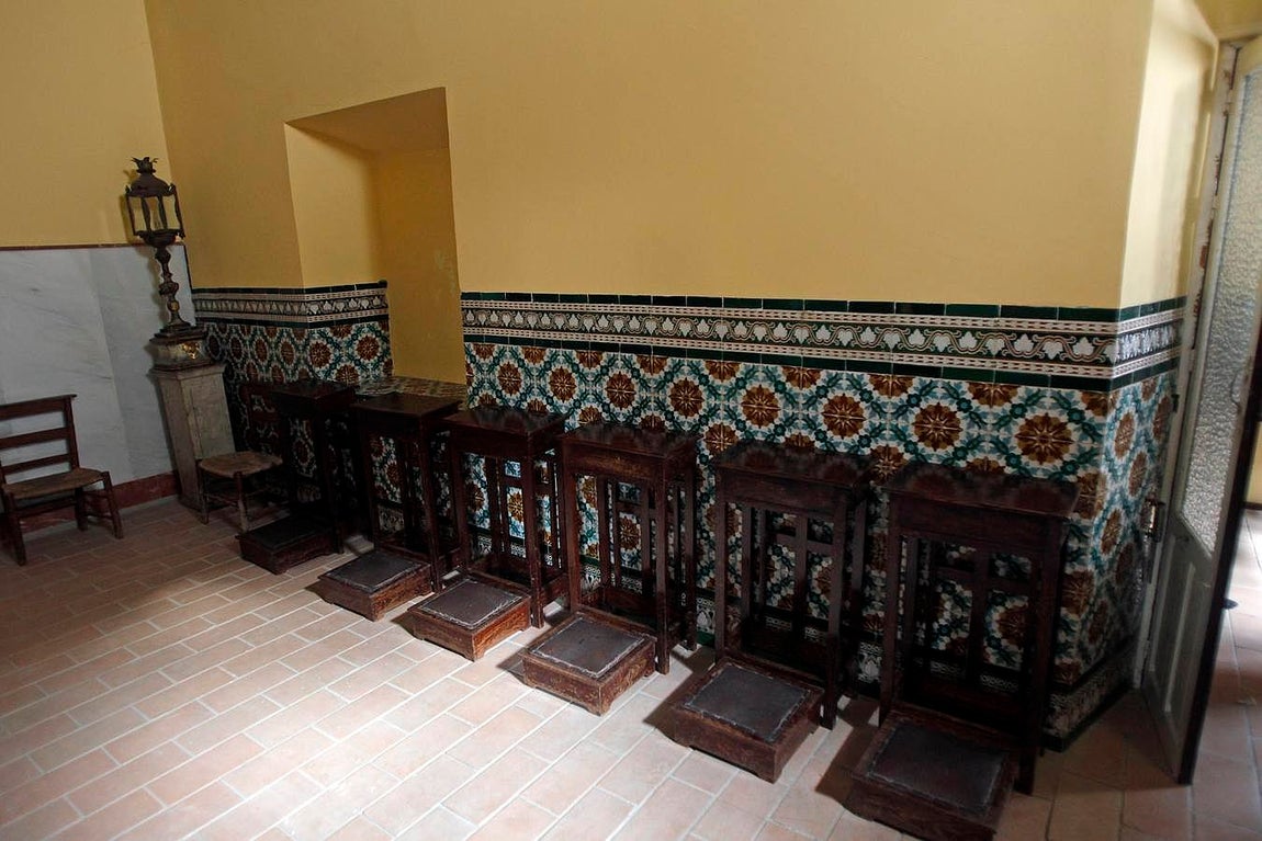 Reclinatorios monjiles de las Hermanas de la Caridad