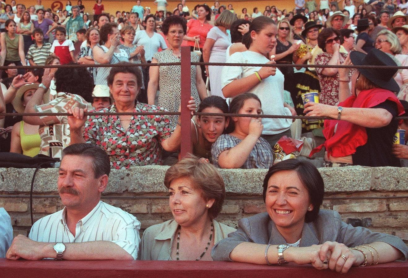 En imágenes, la izquierda que disfrutó de los toros en Los Califas