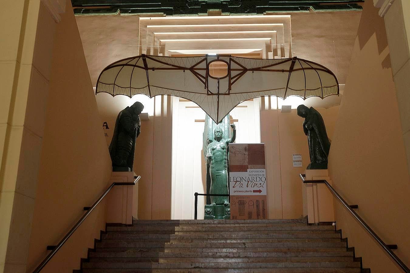 La exposición sobre Leonardo Da Vinci se puede visitar en el Museo Casa de la Ciencia de Sevilla (Pabellón de Perú, en la Avenida de María Luisa).