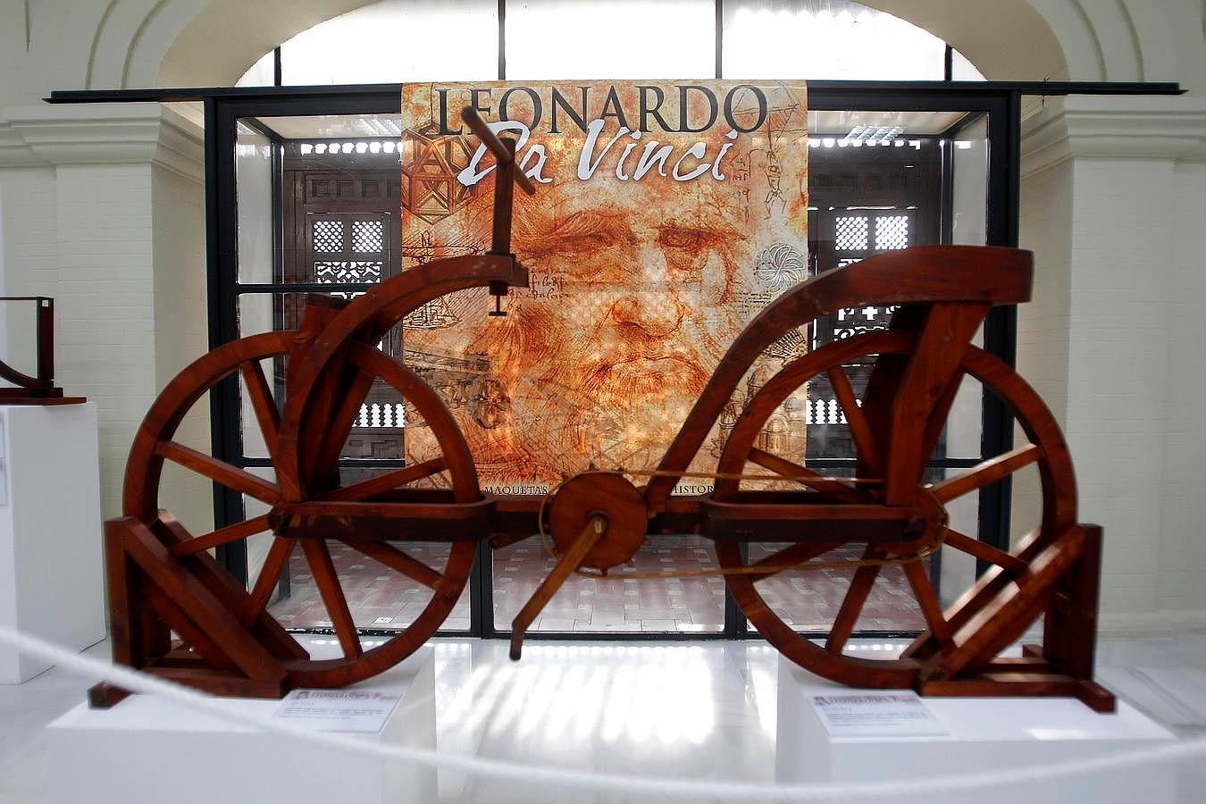 La exposición sobre Leonardo Da Vinci se puede visitar en el Museo Casa de la Ciencia de Sevilla (Pabellón de Perú, en la Avenida de María Luisa).
