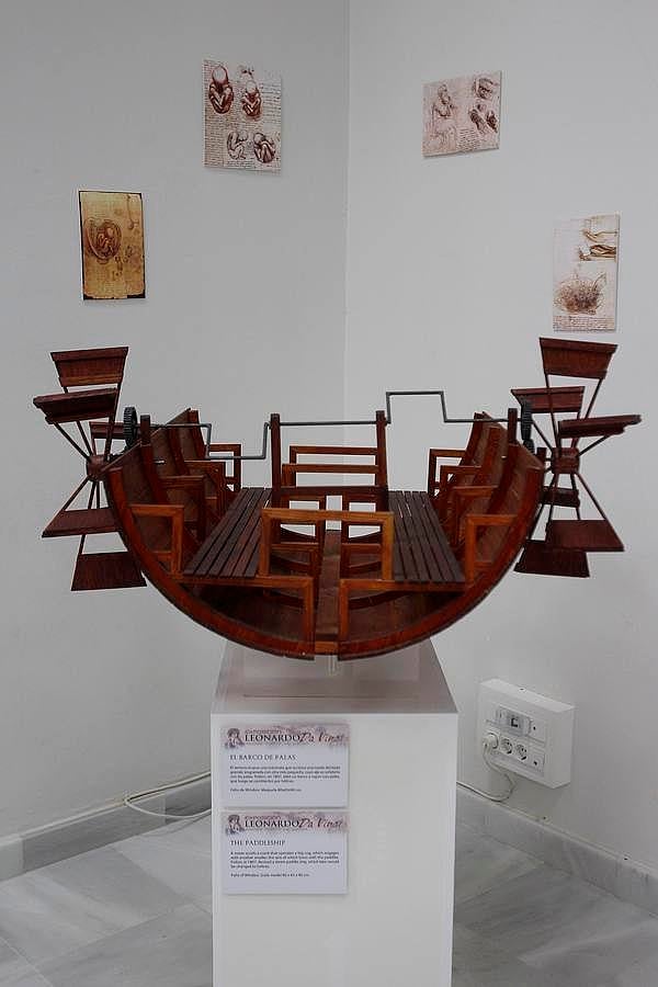 La exposición sobre Leonardo Da Vinci se puede visitar en el Museo Casa de la Ciencia de Sevilla (Pabellón de Perú, en la Avenida de María Luisa).