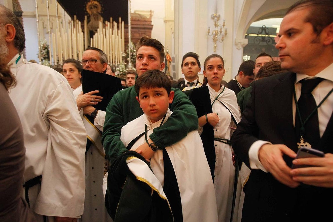 La Esperanza se quedó en su templo