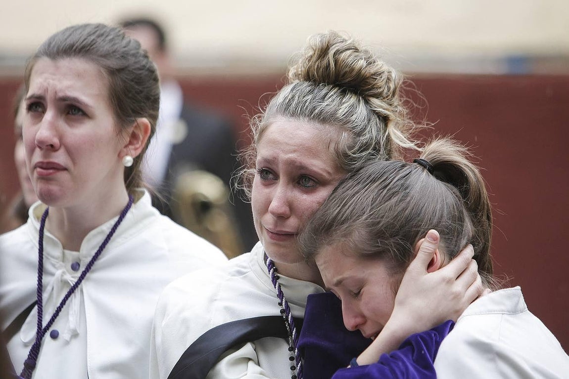 La lluvia impidió al Rescatado salir en estación de penitencia