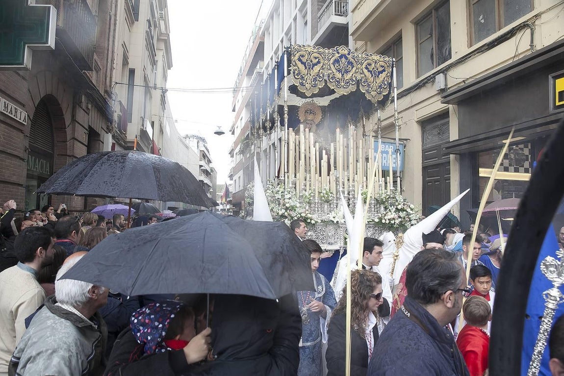La Borriquita, la primera en salir de la Catedral