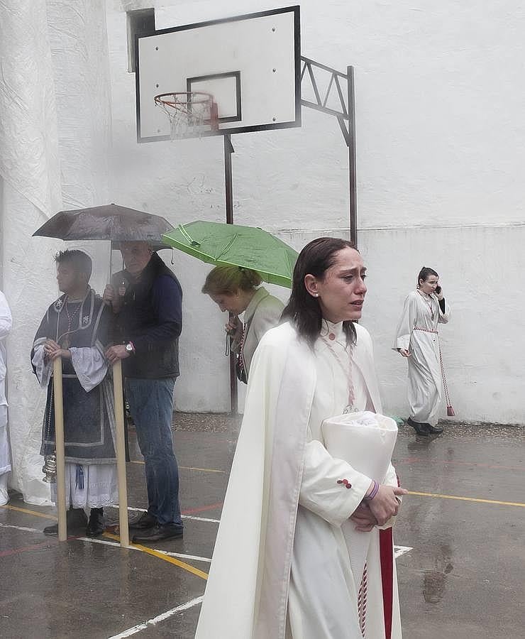 La Borriquita, la primera en salir de la Catedral