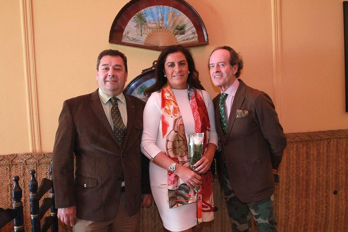 Francisco Pérez, Concha Gamero y Carlos Telmo