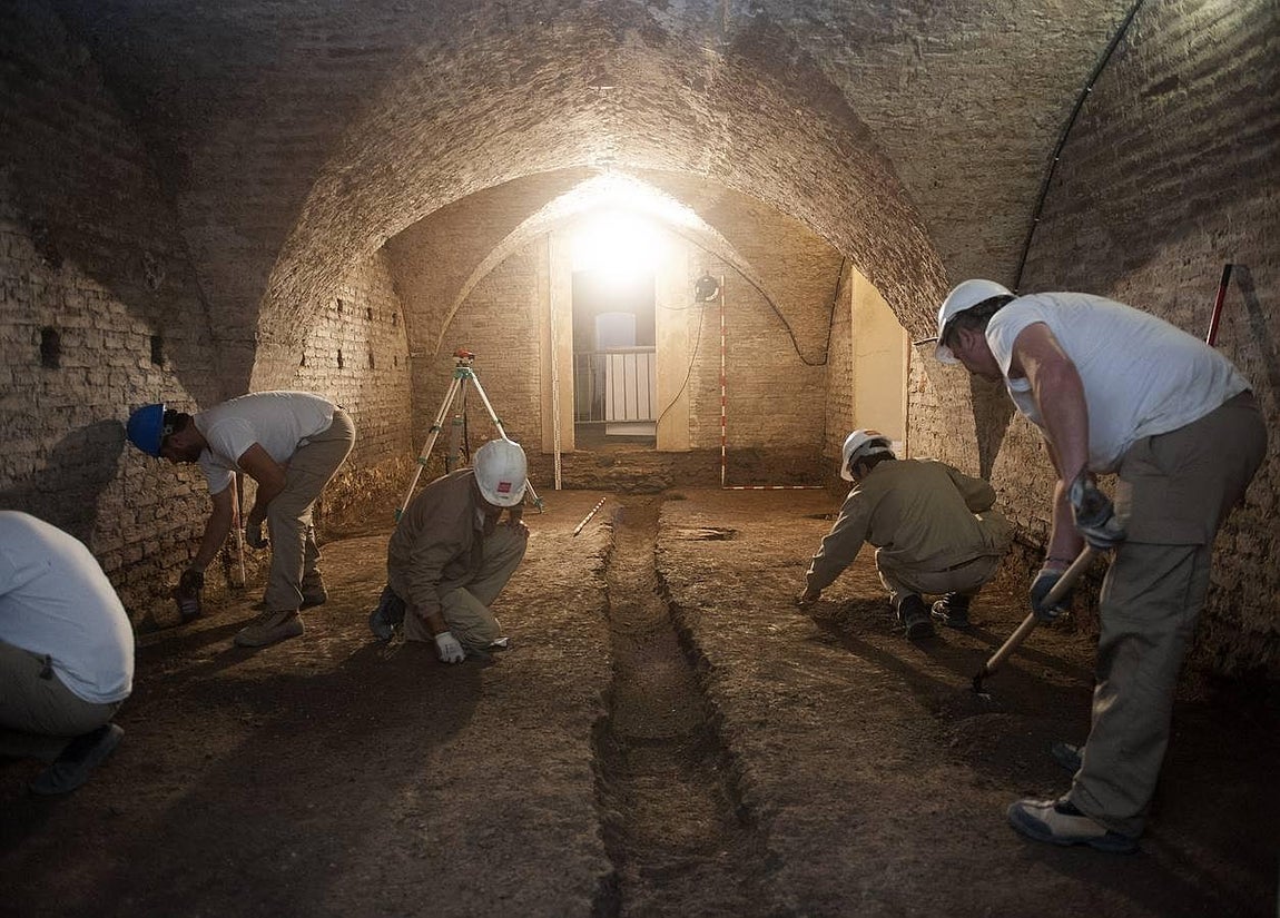 Restauración en directo en el Alcázar