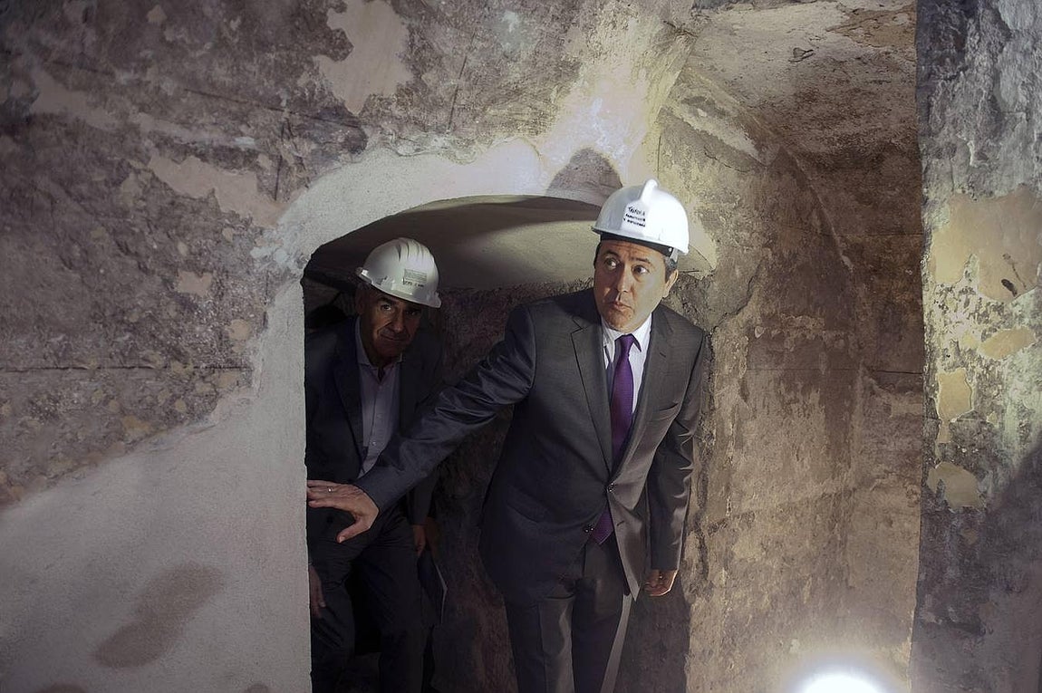 Restauración en directo en el Alcázar