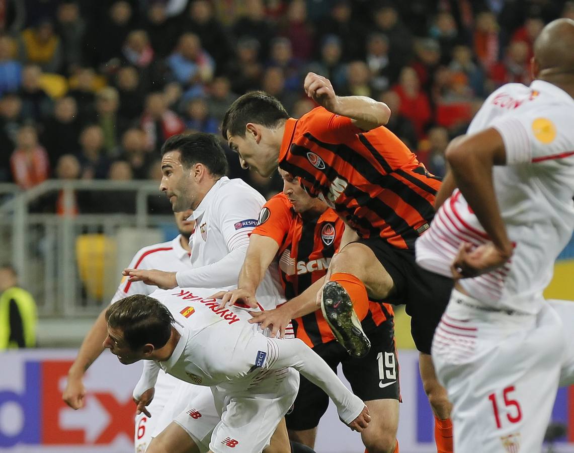 El empate del Sevilla en Dontesk, en imágenes