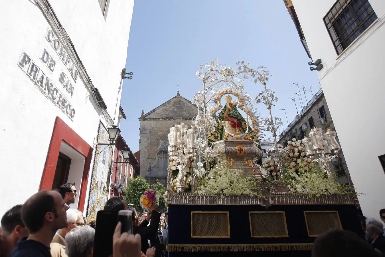 La procesión de la Virgen de la Cabeza, en imágenes