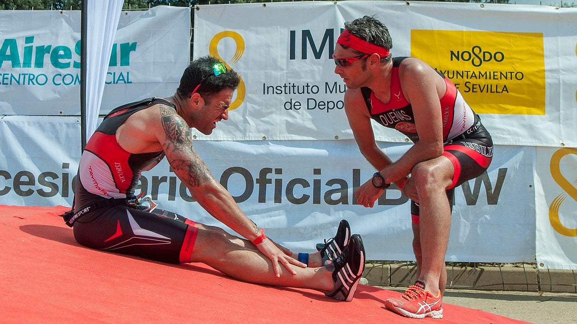 Éxito de participación y público en la XX Triatlón de Sevilla