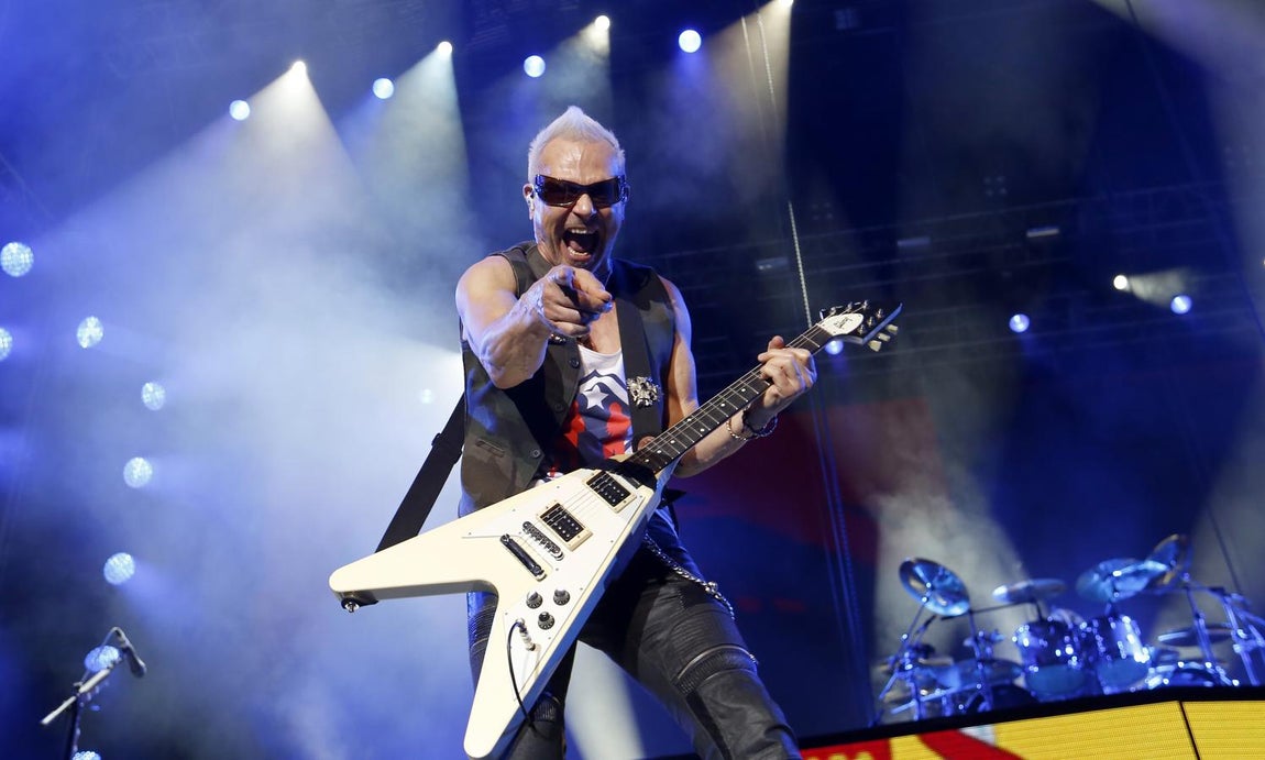 La potencia de Scorpions en el Festival de la Guitarra de Córdoba