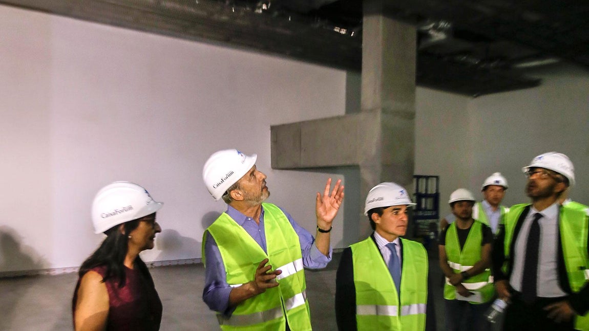 Así avanzan las obras del CaixaForum de Sevilla