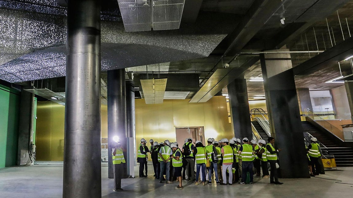 Así avanzan las obras del CaixaForum de Sevilla