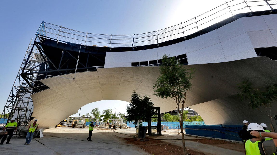 Así avanzan las obras del CaixaForum de Sevilla