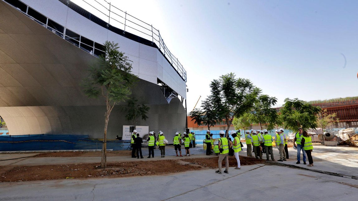 Así avanzan las obras del CaixaForum de Sevilla