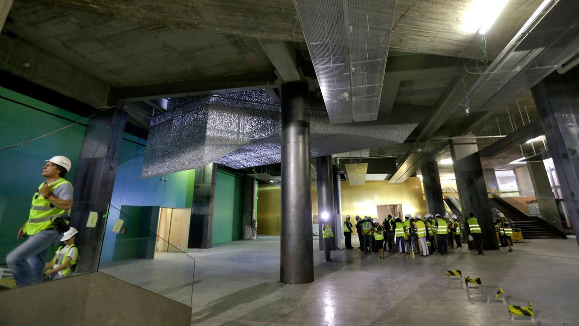 Así avanzan las obras del CaixaForum de Sevilla