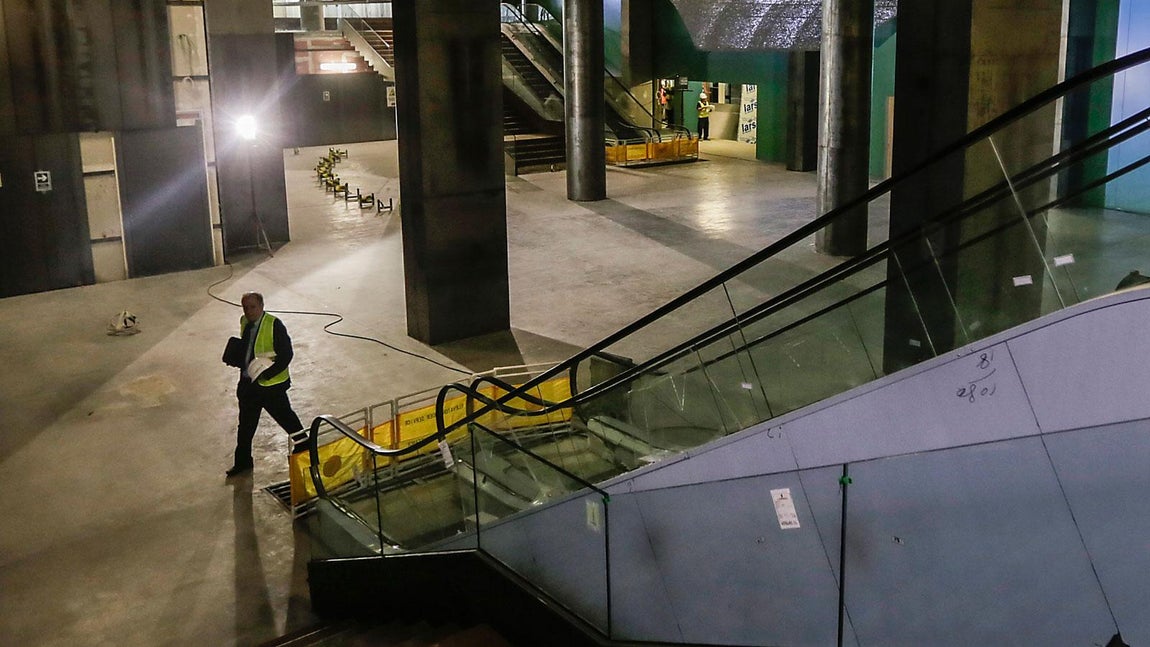Así avanzan las obras del CaixaForum de Sevilla