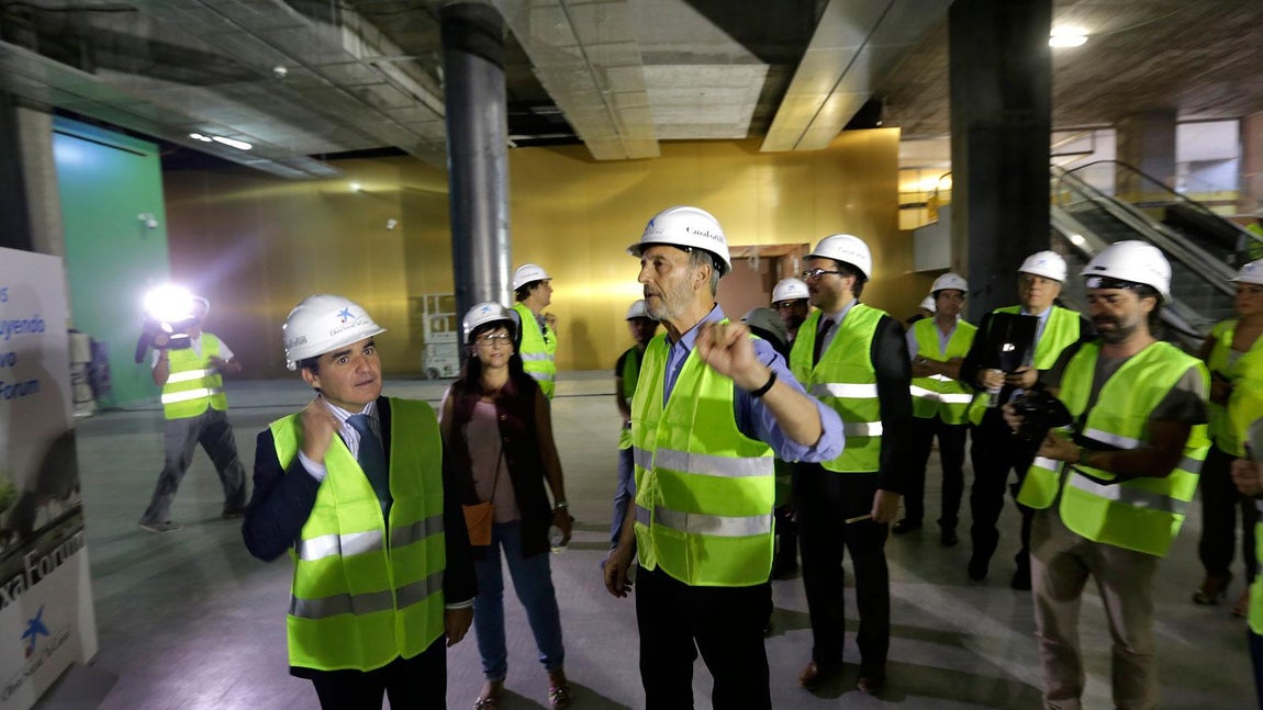 Así avanzan las obras del CaixaForum de Sevilla