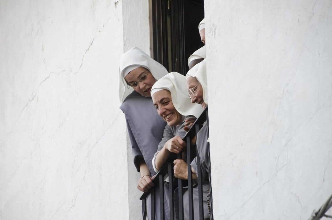 La Rambla vive una histórica jornada con la salida de Jesús Nazareno. Imágenes de la salida extraordinaria de Nuestro padre Jesús Nazareno de La Rambla con motivo del Año de la Misericordia