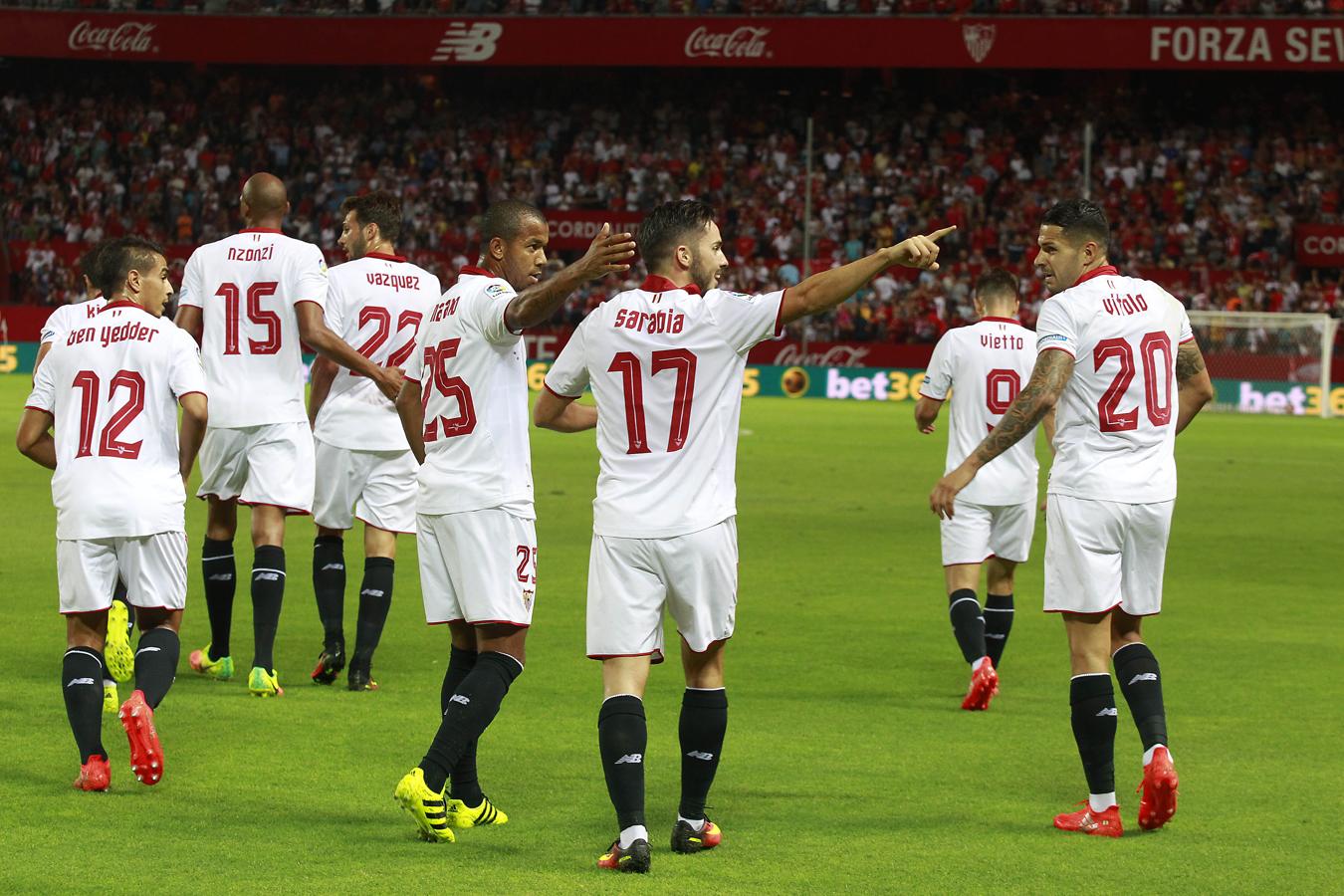 Las mejores imágenes del Sevilla-Espanyol