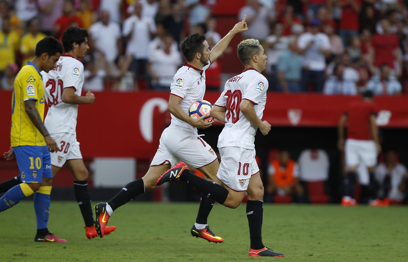 La victoria del Sevilla ante Las Palmas , en imágenes
