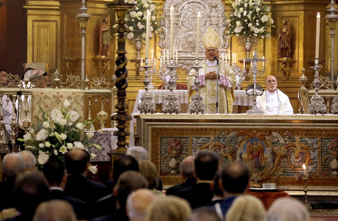 Misa del Día de San Rafael, en imágenes