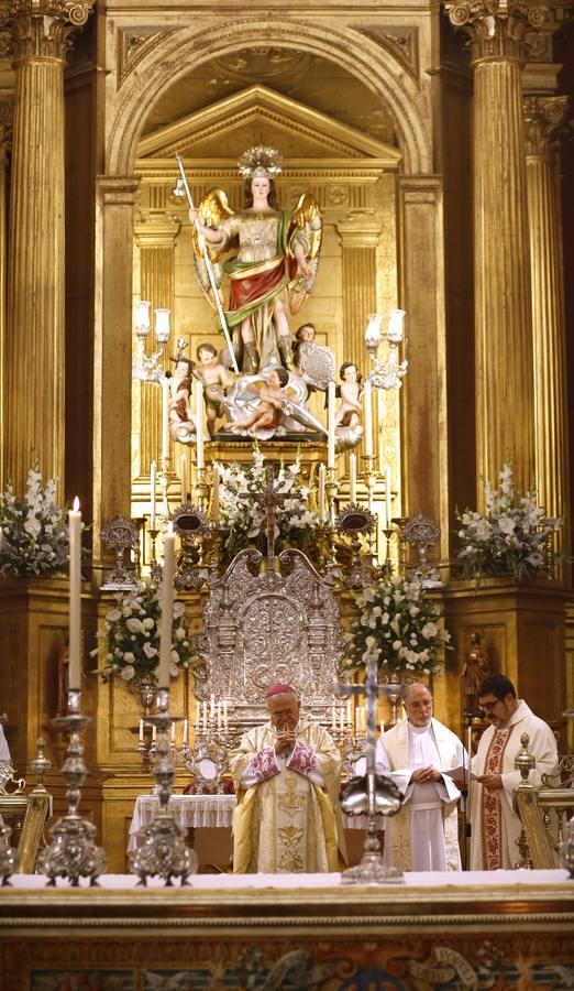 Misa del Día de San Rafael, en imágenes