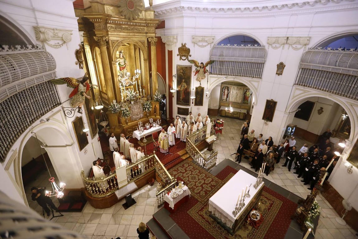 Misa del Día de San Rafael, en imágenes