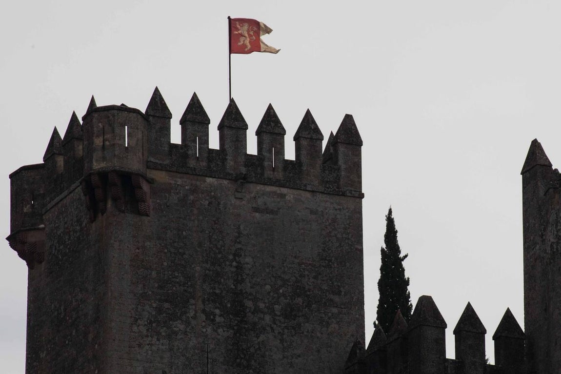 Estampas del rodaje de «Juego de Tronos» en el Castillo de Almodóvar