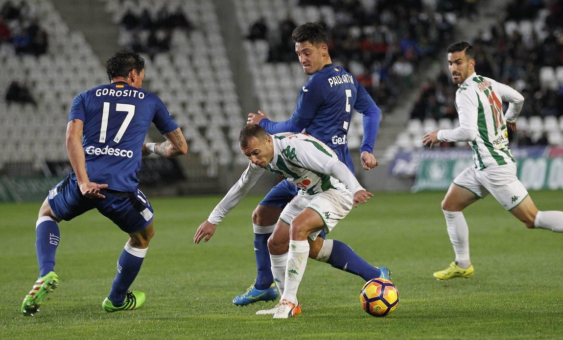 El partido Córdoba-Getafe, en imágenes