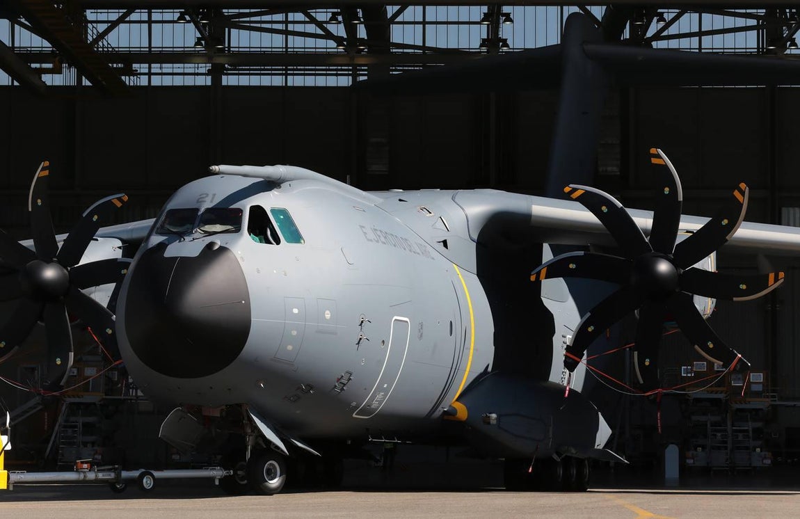 Entrega del primer A400M al Ejército español