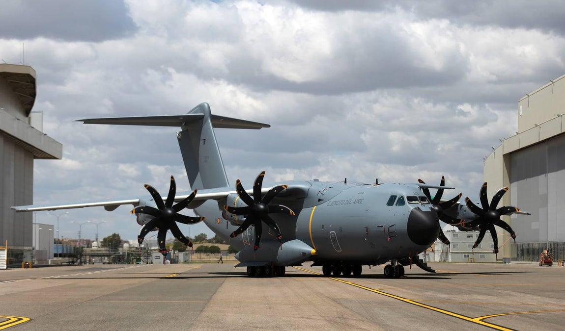 Entrega del primer A400M al Ejército español
