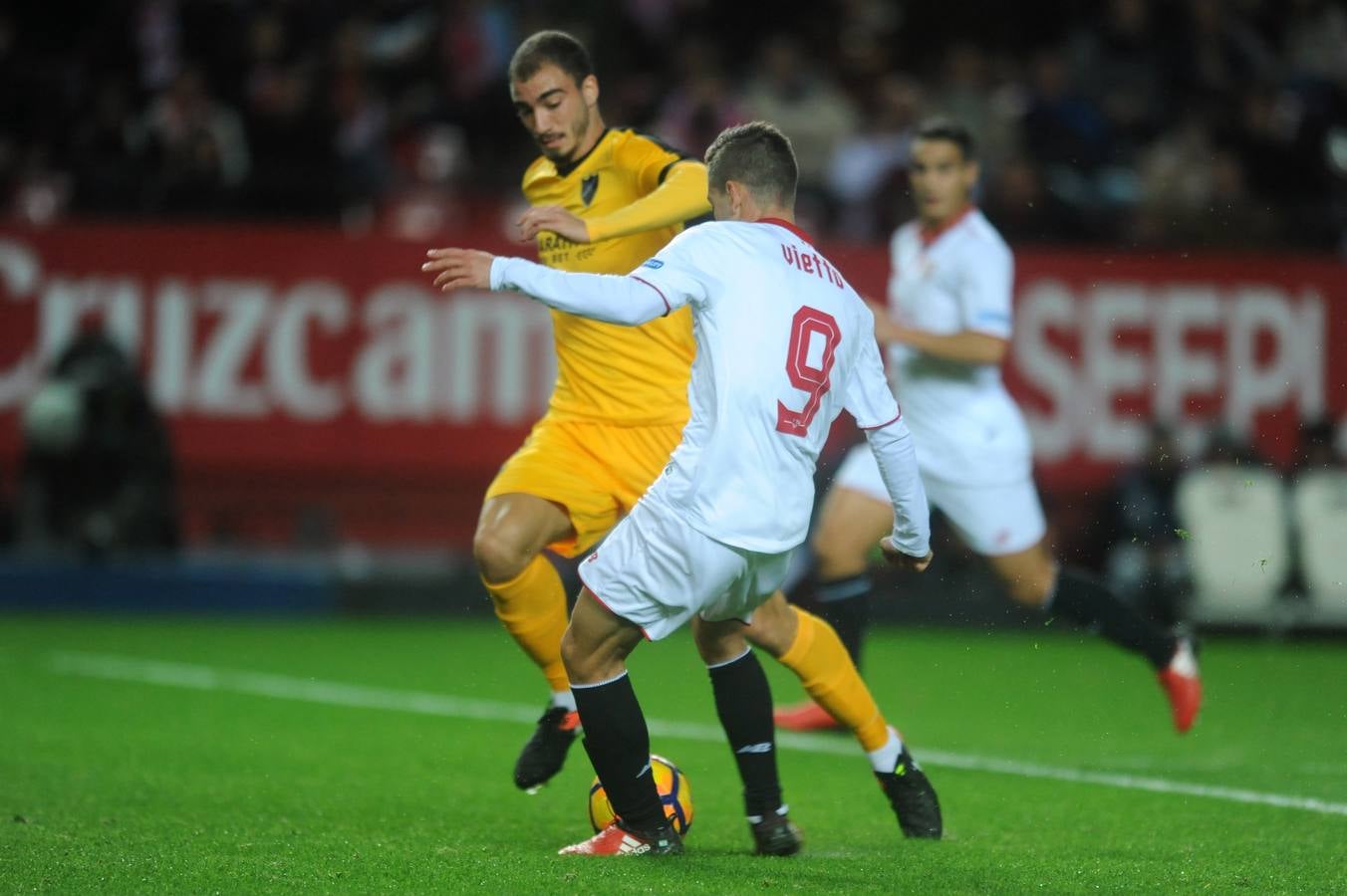 La goleada del Sevilla FC al Málaga, en imágenes (4-1)
