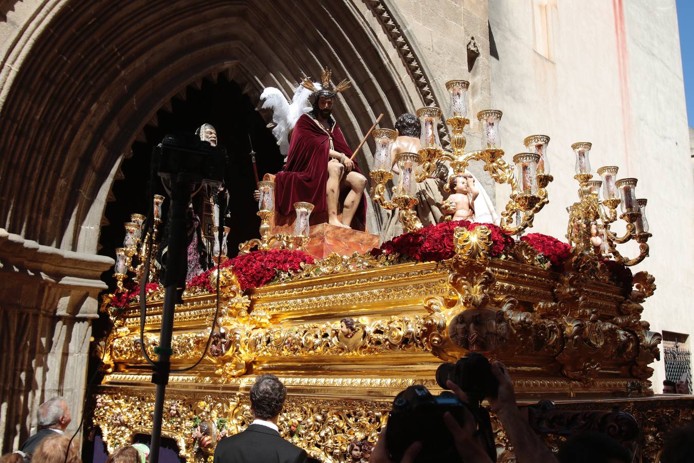 Las fotos de San Esteban el Martes Santo de la Semana Santa de Sevilla 2017