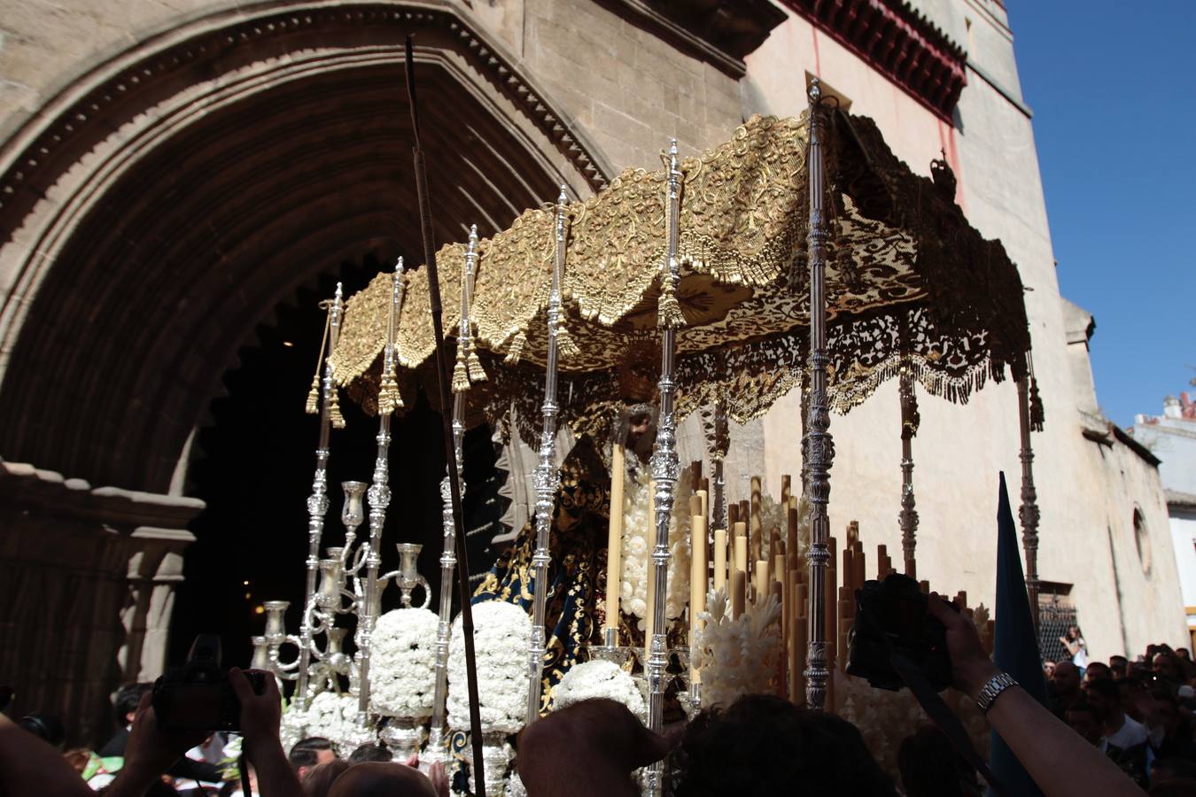 Las fotos de San Esteban el Martes Santo de la Semana Santa de Sevilla 2017