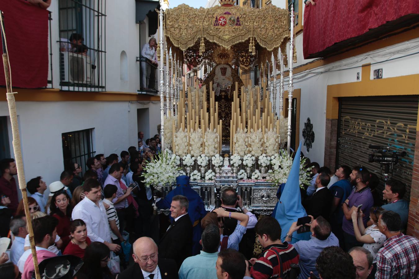 Las fotos de San Esteban el Martes Santo de la Semana Santa de Sevilla 2017