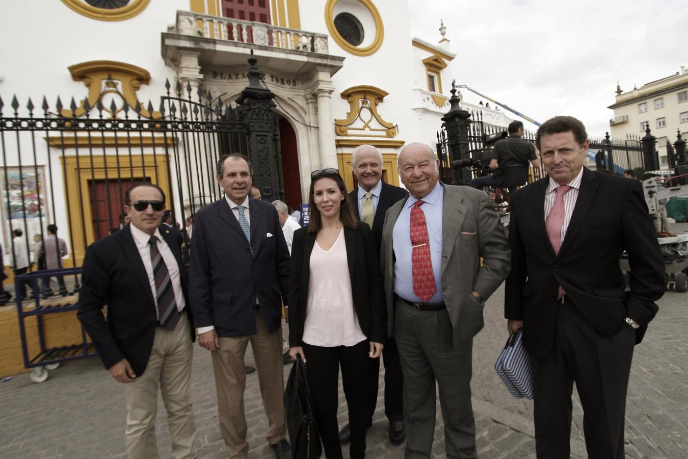 Manuel Acosta, Pablo Guerrero, Ana Burguillos, Rafael Plaza, Álvaro Domecq e Isaac Camacho