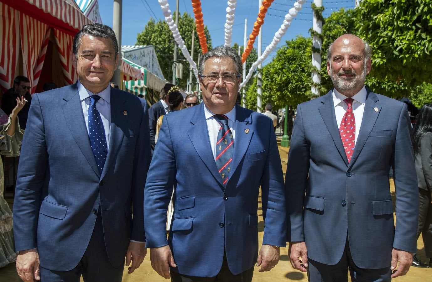 Recepción en la Caseta del Cuerpo Nacional de Policía