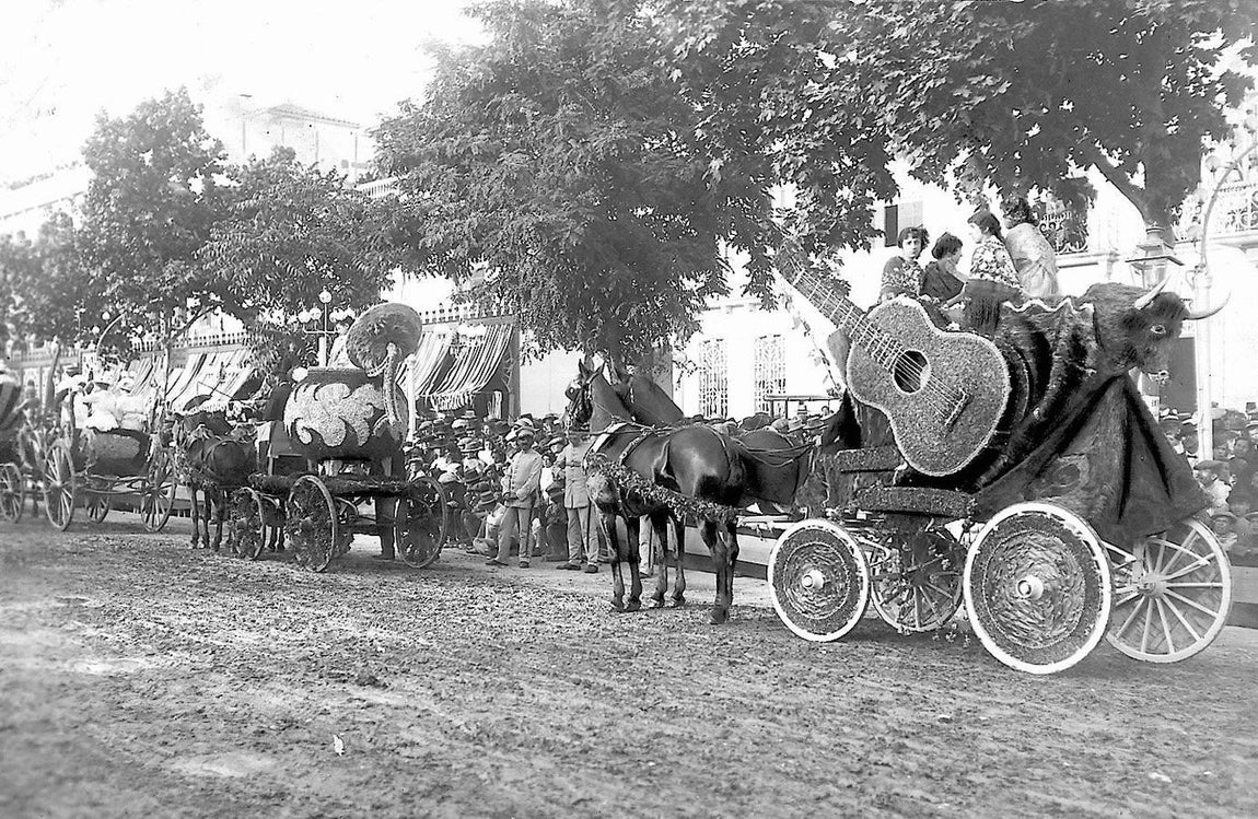Imágenes históricas de la Feria de Mayo de Córdoba