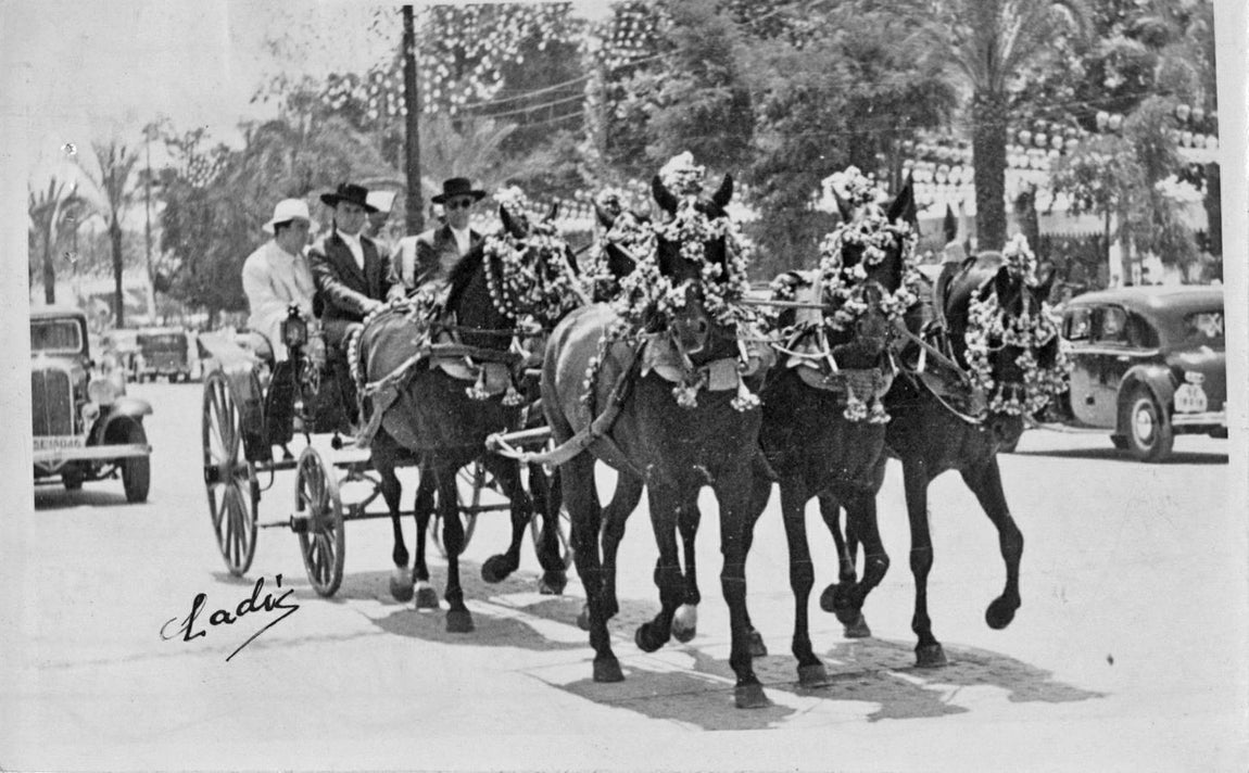 Imágenes históricas de la Feria de Mayo de Córdoba