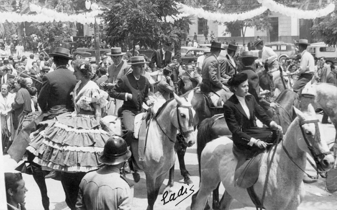 Imágenes históricas de la Feria de Mayo de Córdoba