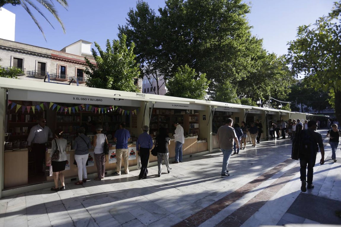 Jornada inaugural de la Feria del Libro de Sevilla
