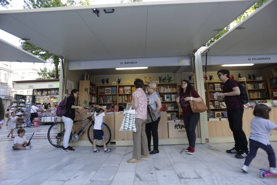 Jornada inaugural de la Feria del Libro de Sevilla