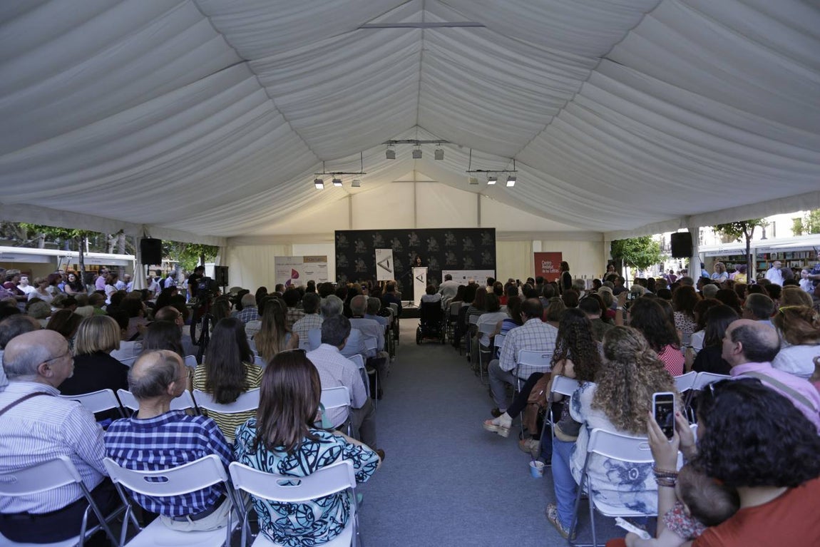 Jornada inaugural de la Feria del Libro de Sevilla
