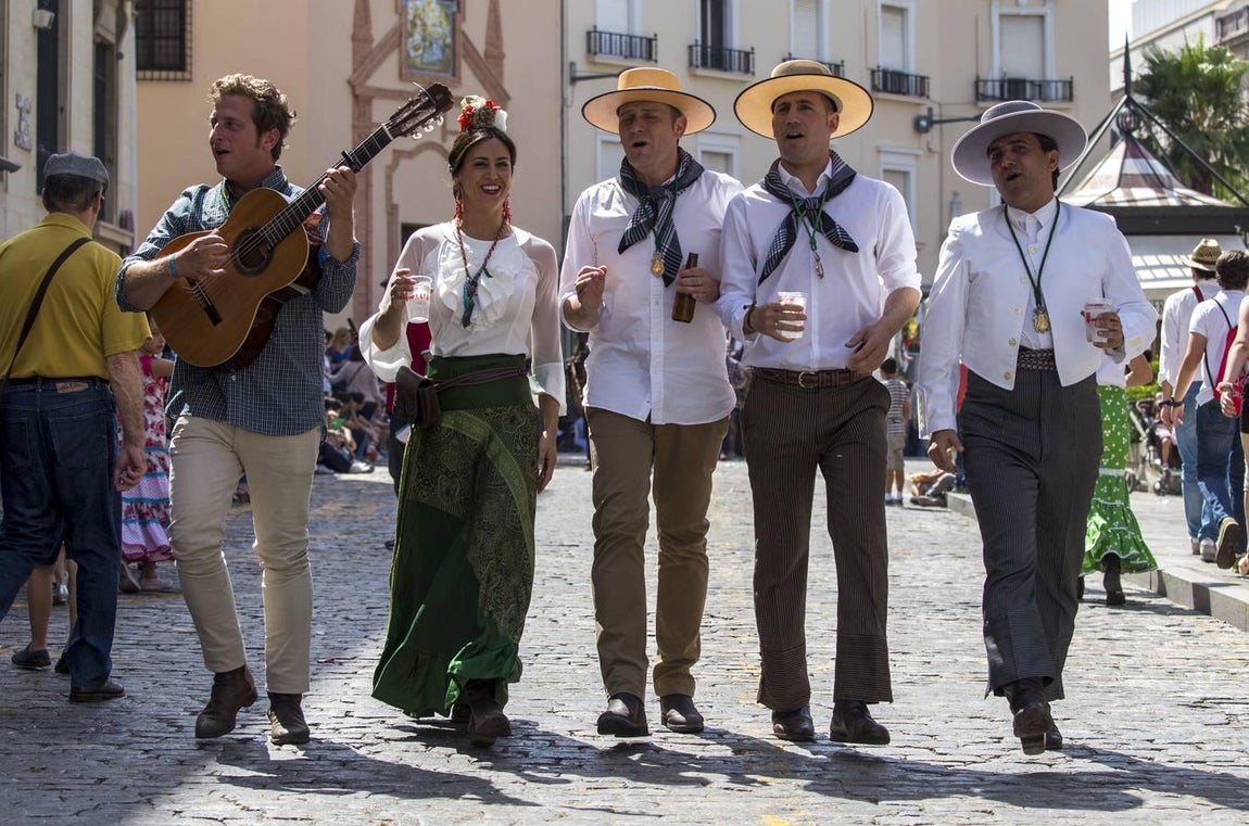 Los peregrinos de Huelva ya van para el Rocío