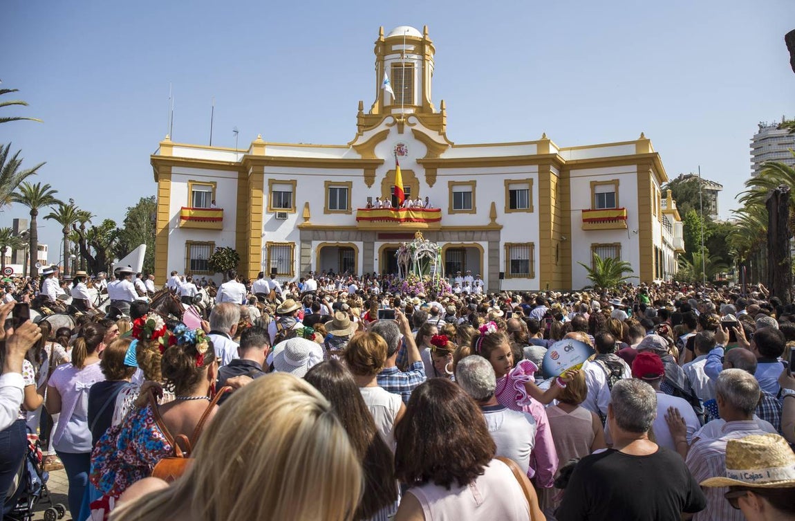 Los peregrinos de Huelva ya van para el Rocío