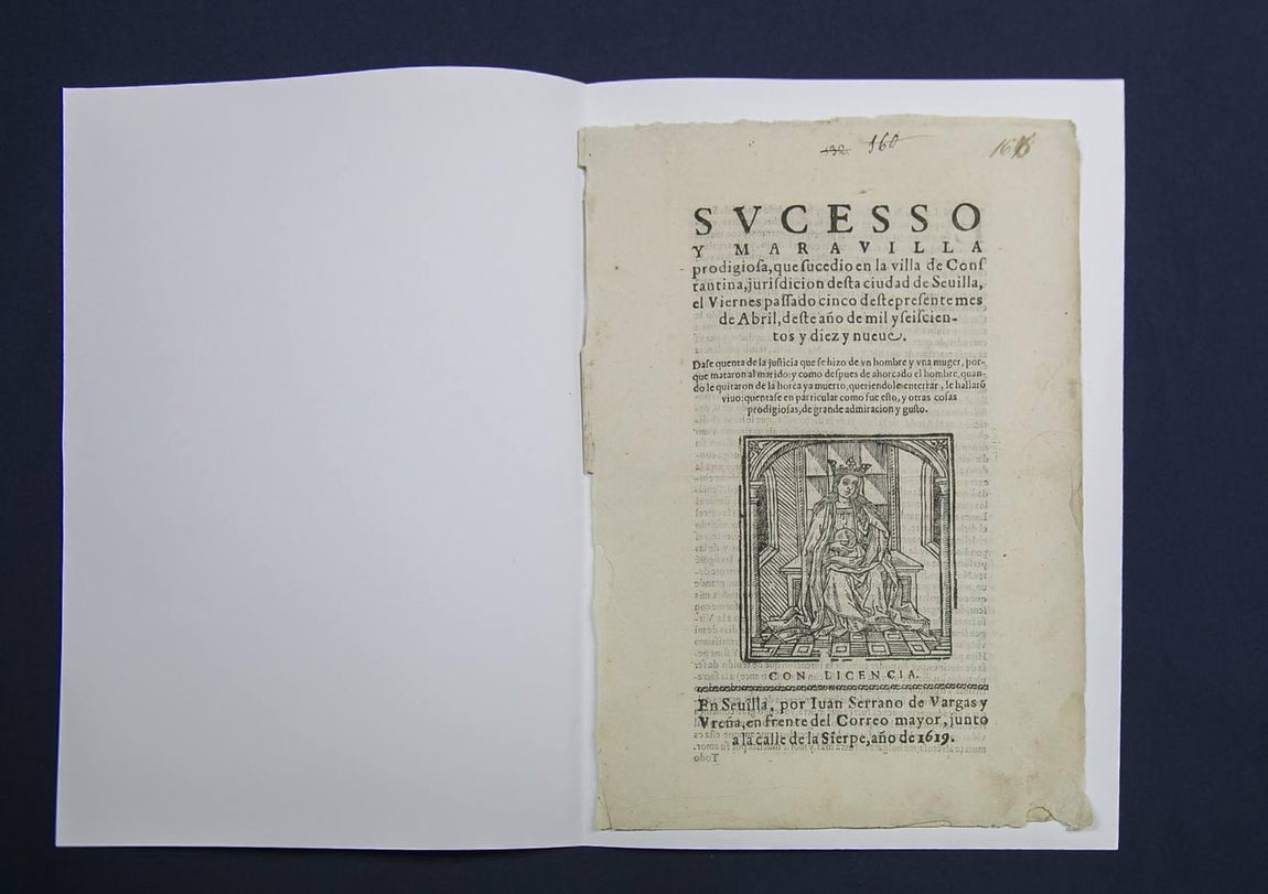 Las imágenes de la obra impresa en Sevilla en 1619 de «incalculable» valor